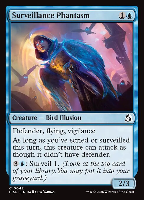 Surveillance Phantasm regular Reality Fracture card, collector number 42