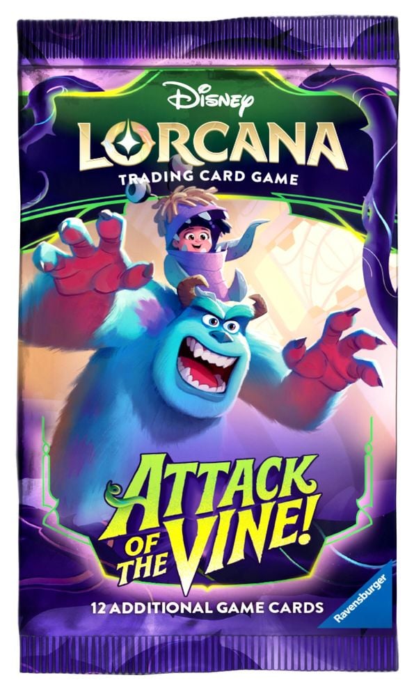 Attack of the Vine Disney Lorcana booster pack