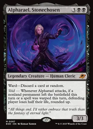 Alpharael, Stonechosen card, EOE number 87