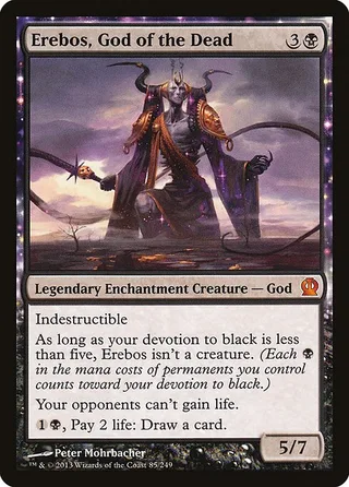 Erebos, God of the Dead card, THS number 85