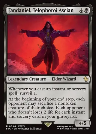 Fandaniel, Telophoroi Ascian card, FIC number 46