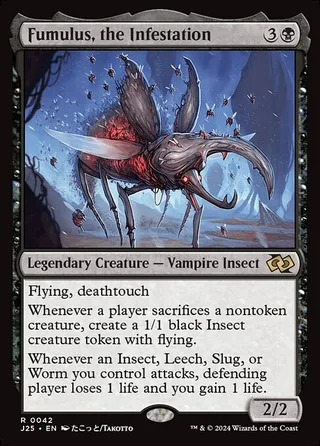 Fumulus, the Infestation card, J25 number 42