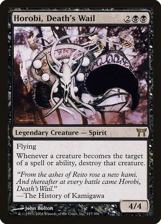 Horobi, Death's Wail card, CHK number 117