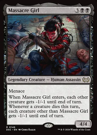 Massacre Girl card, DSC number 146