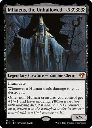 Mikaeus, the Unhallowed card, CMM number 173