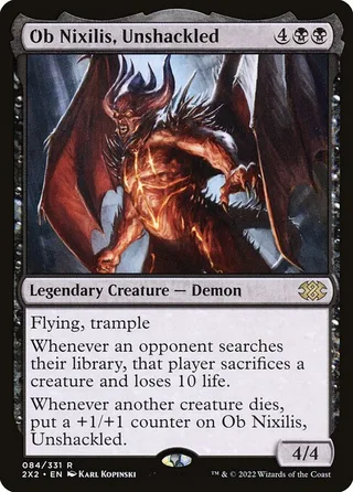 Ob Nixilis, Unshackled card, 2X2 number 84