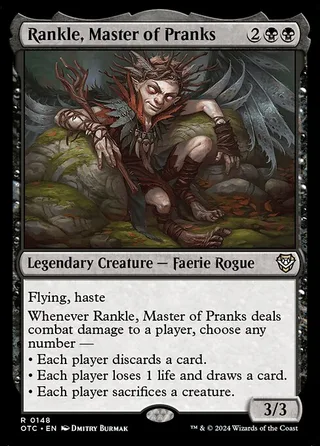 Rankle, Master of Pranks card, OTC number 148