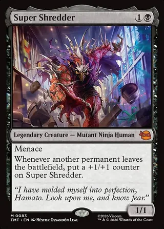 Super Shredder card, TMT number 83