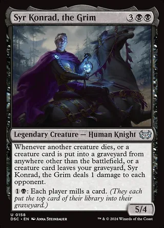Syr Konrad, the Grim card, DSC number 158