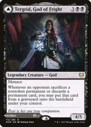 Tergrid, God of Fright card, KHM number 112
