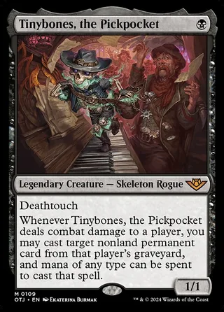 Tinybones, the Pickpocket card, OTJ number 109