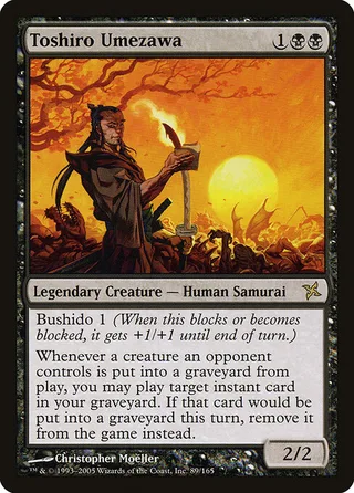 Toshiro Umezawa card, BOK number 89