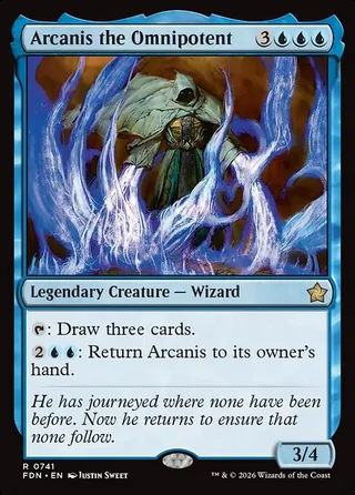 Arcanis the Omnipotent card, FDN number 741