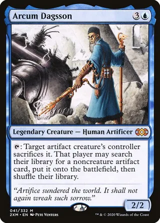 Arcum Dagsson card, 2XM number 41