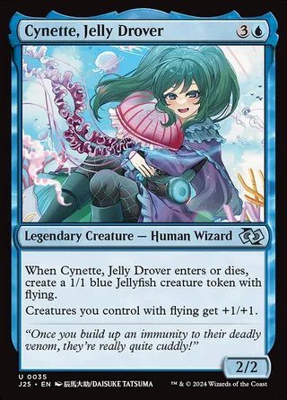 Cynette, Jelly Drover card, J25 number 35