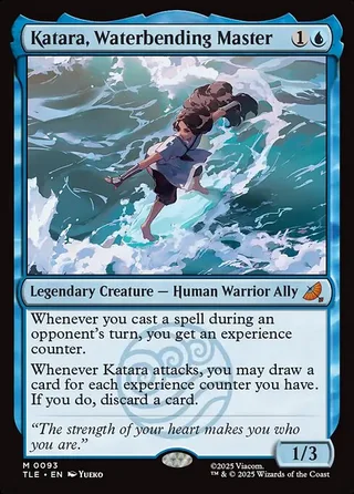 Katara, Waterbending Master card, TLE number 93