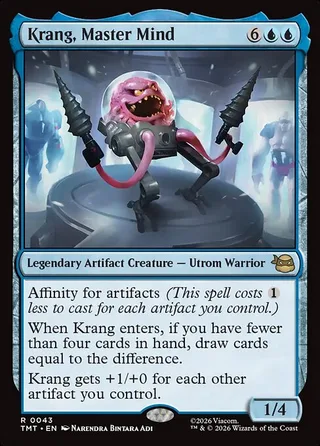 Krang, Master Mind card, TMT number 43