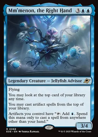 Mm'menon, the Right Hand card, EOE number 68