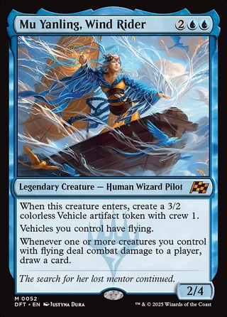 Mu Yanling, Wind Rider card, DFT number 52