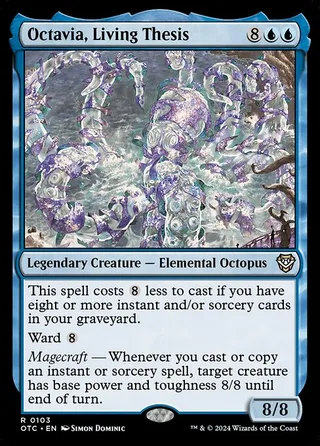 Octavia, Living Thesis card, OTC number 103