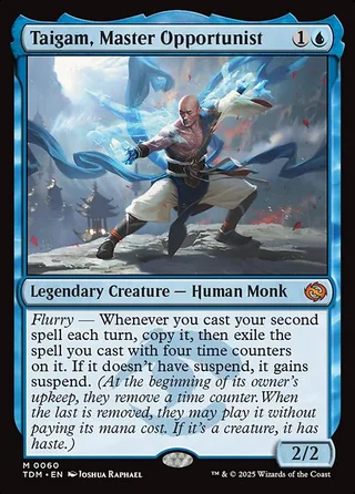 Taigam, Master Opportunist card, TDM number 60