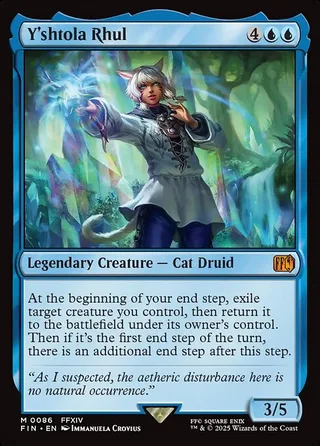 Y'shtola Rhul card, FIN number 86