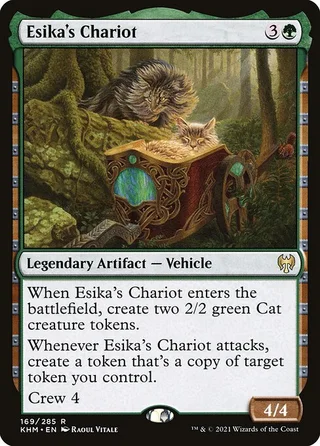 Esika's Chariot card, KHM number 169