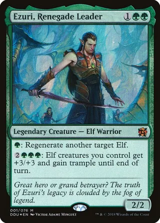 Ezuri, Renegade Leader card, DDU number 1