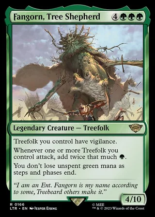 Fangorn, Tree Shepherd card, LTR number 166