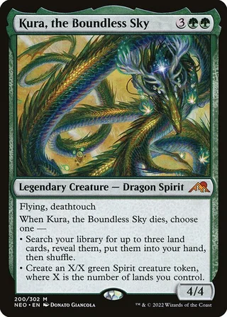 Kura, the Boundless Sky card, NEO number 200
