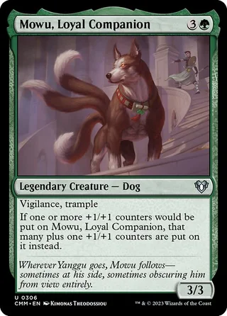Mowu, Loyal Companion card, CMM number 306