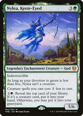 Nylea, Keen-Eyed card, THB number 185