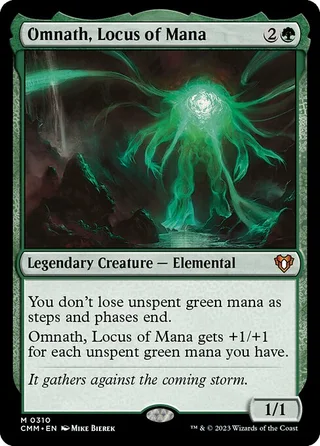 Omnath, Locus of Mana card, CMM number 310