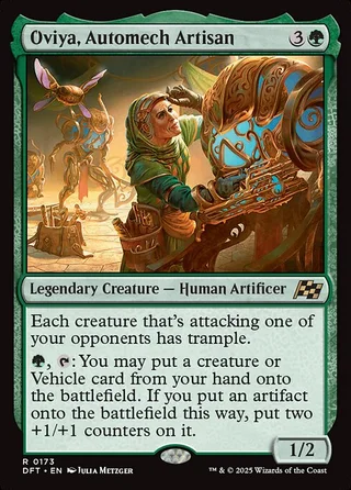 Oviya, Automech Artisan card, DFT number 173