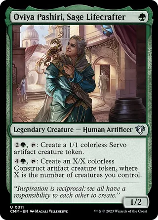 Oviya Pashiri, Sage Lifecrafter card, CMM number 311