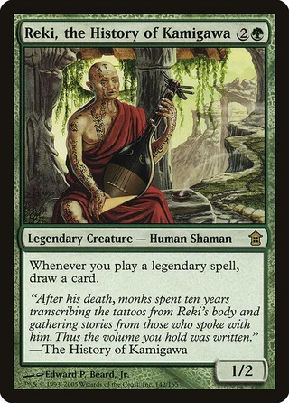 Reki, the History of Kamigawa card, SOK number 142