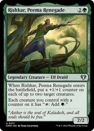 Rishkar, Peema Renegade card, CMM number 317