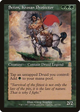 Seton, Krosan Protector card, ODY number 267