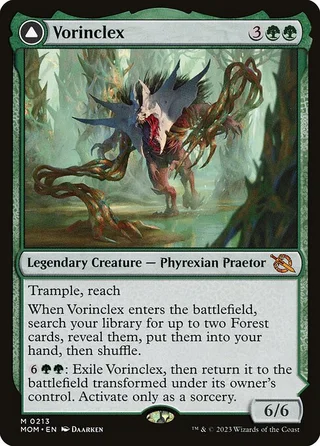 Vorinclex card, MOM number 213