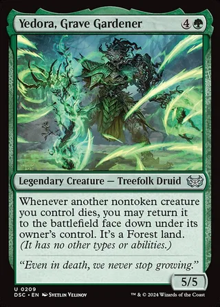 Yedora, Grave Gardener card, DSC number 209