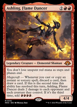 Ashling, Flame Dancer card, MH3 number 115