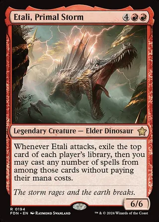 Etali, Primal Storm card, FDN number 194