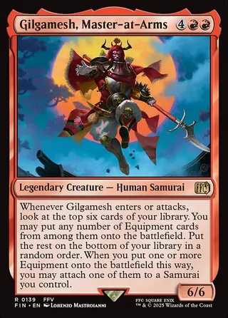 Gilgamesh, Master-at-Arms card, FIN number 139