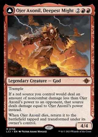 Ojer Axonil, Deepest Might card, LCI number 158