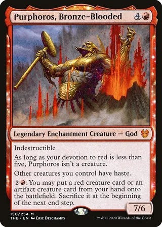 Purphoros, Bronze-Blooded card, THB number 150