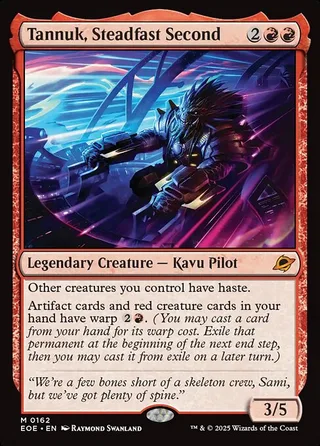 Tannuk, Steadfast Second card, EOE number 162