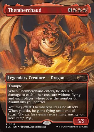 Themberchaud card, SLX number 28