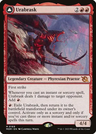 Urabrask card, MOM number 169
