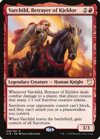 Varchild, Betrayer of Kjeldor card, C18 number 28
