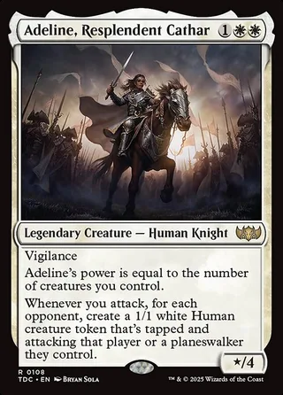 Adeline, Resplendent Cathar card, TDC number 108